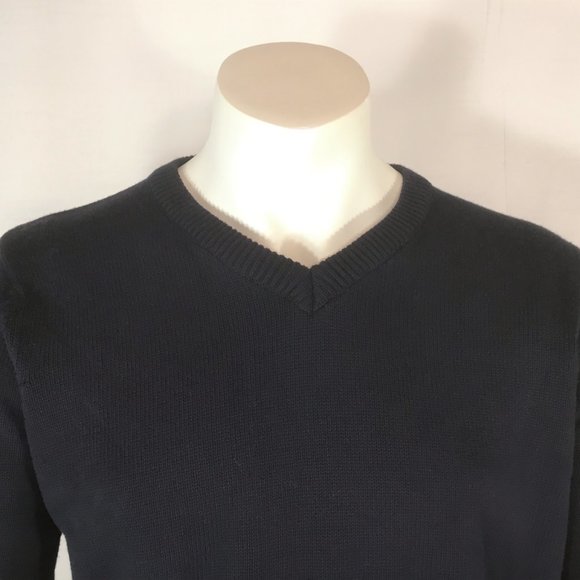 Weekend Navy Cotton Sweater - Picture 3 of 3